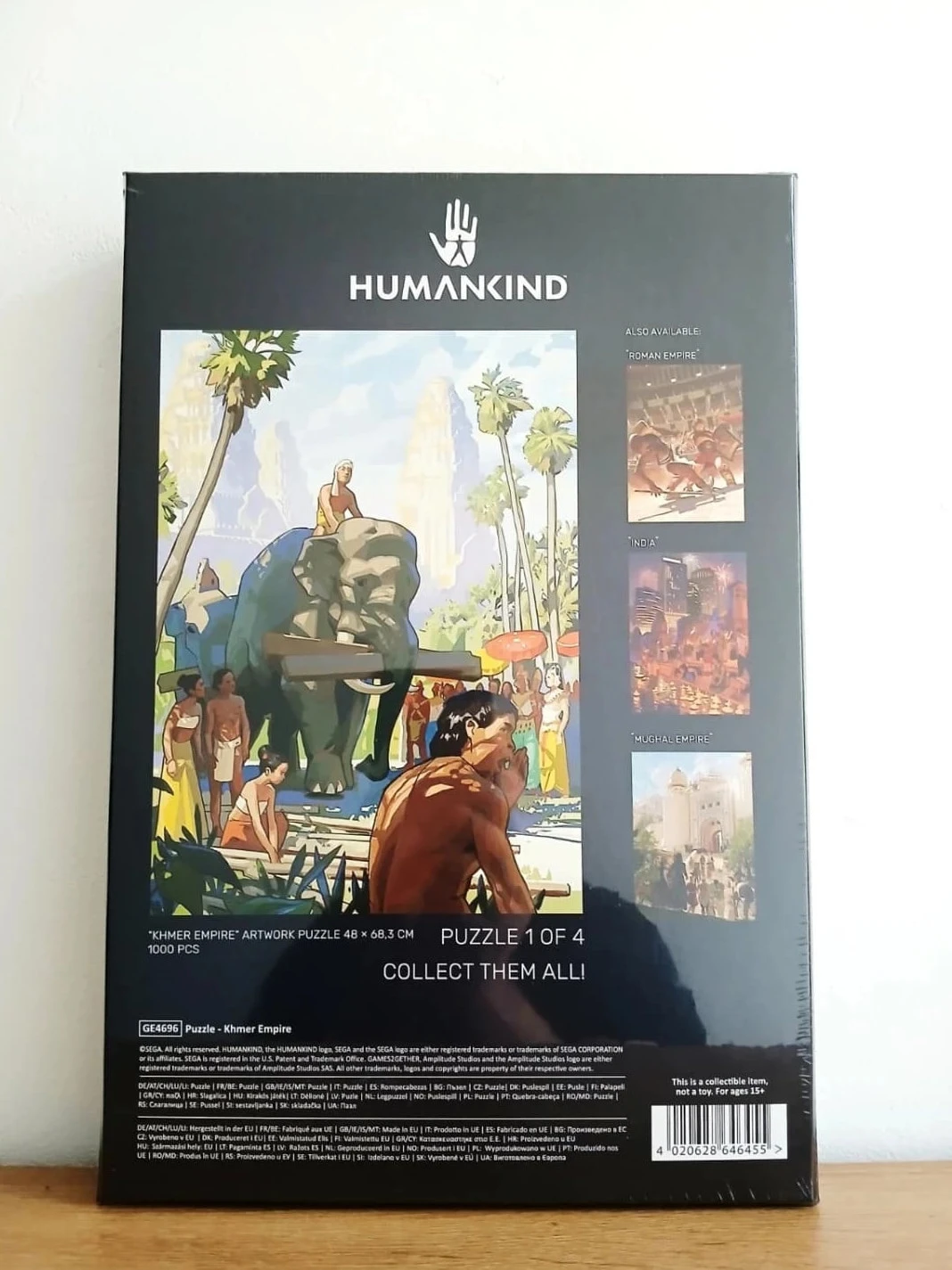 Puzzle Humankind 1000 stukken Khmer Empire 8 x 68,3 cm – photo 2